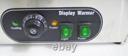 110V 26Commercial Electric Food Warmer Display Cabinet Pizza Heated Case 3Tiers