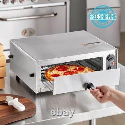 12 Stainless Steel Countertop Concession Stand Pizza / Snack Oven 120V, 1450W