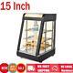 15 3 Shelf Food Warmer Heat Food Pizza Display Warmer Cabinet Commercial US