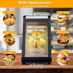 15 Pizza Warmer Commercial Food Warmer Display 3-Tier Electric Countertop 1000W