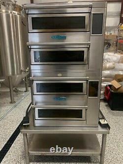 2 X Turbo Chef HHD 9500 Double Door Commercial Electric Impinger Pizza Oven
