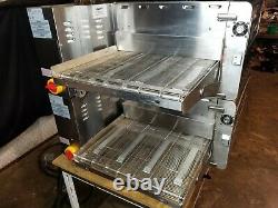 2017 Ovention S2000 Shuttle Dbl Stack Electric Conveyor Pizza Ovens. Video Demo