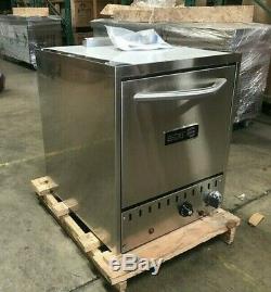 24 Commercial Pizza Oven Cooker Gas Portable Countertop Table Top Stainless