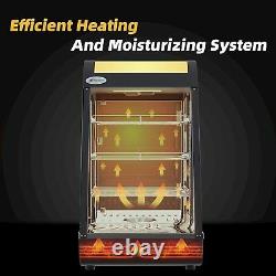 25 x 19 x 17 Commercial Food Pizza Warmer Countertop Cabinet Heater Display