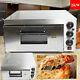 2KW Commercial Electric Pizza Oven Baking Machine Cooking Bread Cake Pastries