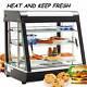 3 Tiers Heated Case Warmer Cabinet Display Food Pizza Countertop Commercial USA