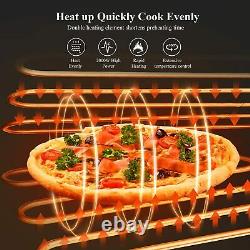 3000W Commercial Pizza Oven Countertop Double-layer Air Fryer Oven Pizza Maker
