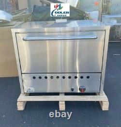 36 Commercial Stone Base Pizza Oven Bakery Pizzeria Cooker Wings NSF SS NAT GAS