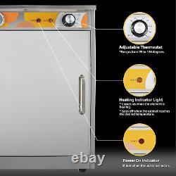 4-Shelf Electric Commercial Hot Box Food Warmer for Pizza/Pretzel, Countertop He