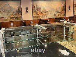 60? Pizza Display Case All Stainless Steel With Two Shelves