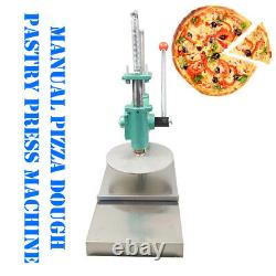 9.5 inch Pizza Dough Pastry Manual Press Machine Roller Sheeter Pasta Maker