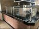 96 8 ft Pizza Display Case Glass Sneeze Guard Stainless Steel With Shelf