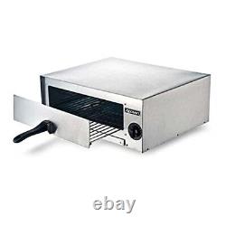 Adcraft CK-2 Countertop Pizza/Snack Electric Oven, Stainless Steel, 1450-Watt