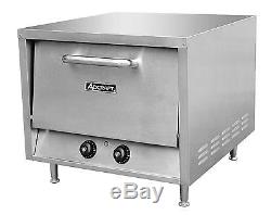 Adcraft PO-22 Stackable Countertop Pizza Oven With 2 -22in Stone Decks