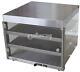 Adcraft Pizza Merchandiser Warmer Display Commercial Stainless Steel Shleves P