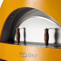 Alfa Allegro 39 Countertop Wood Fired Pizza Oven, Yellow