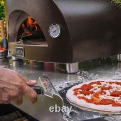 Alfa Nano 23-Inch Outdoor Countertop Wood-Fired Pizza Oven Copper