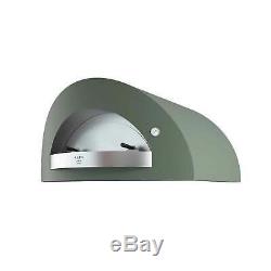 Alfa Opera 47 Countertop Pizza Oven, Sideral Green, Wood Fired