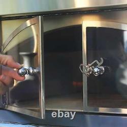 Alfresco 30-Inch Countertop Propane Outdoor Pizza Oven Plus
