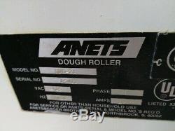 Anets Sdr-21 Double Pass Pizza Dough Sheeter 20 Wide 500-600 Pizzas An Hour
