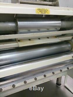 Anets Sdr-21 Double Pass Pizza Dough Sheeter 20 Wide 500-600 Pizzas An Hour 115