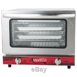 Avantco 1/4 Size Commercial Electric Convection Oven Countertop Pizza Restaurant