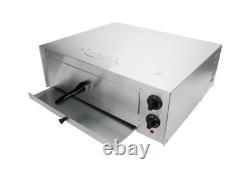 Avantco CPO16TS Stainless Steel Countertop Pizza Snack Oven with Adjustable