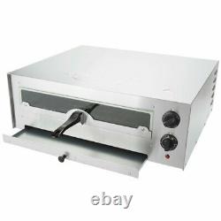 Avantco CPO16TSGL Stainless Steel Countertop Pizza Snack Oven with Adjustable