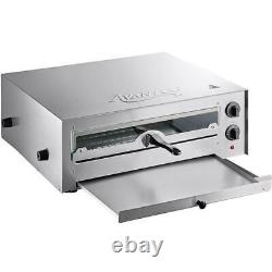 Avantco CPO16TSGL Stainless Steel Countertop Pizza / Snack Oven with Adjustable