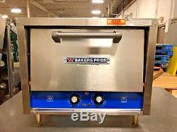 Bakers Pride Electric Countertop Stone Deck Pizza Oven Model P-18 WORKS GREAT