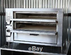 Bakers Pride GP61 Countertop Gas Double Deck Pizza Ovens GP-61 HearthBake Series