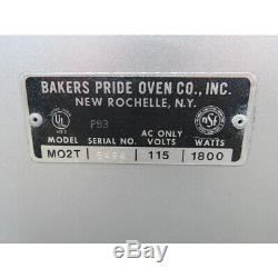 Bakers Pride MO2T Countertop Pizza Oven, Used Great Condition