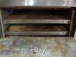 Bakers Pride P-22 Double Deck Stone Counter Top Electric Pizza Oven 20