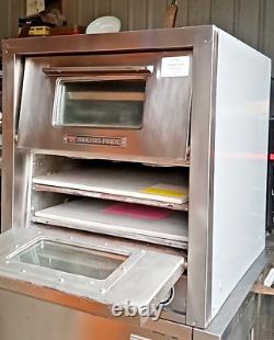 Bakers Pride P44 Stone 4 Deck Pizza & Pretzel Oven 300-650° 208v, 1 Phase, 7200w