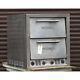 Bakers Pride P44S Electric Pizza / Pretzel Two Compartment Oven, Used