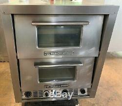 Bakers Pride P46S Double Electric Hearth Deck Countertop Pizza Pretzel Oven