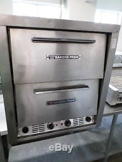 Bakers Pride pizza deck oven, countertop P46S, 208v 1ph