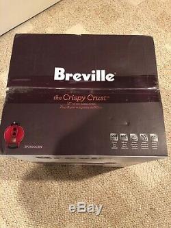 Breville The Crispy Crust BPZ600CRN 12 Stone Counter Top Pizza Oven Red