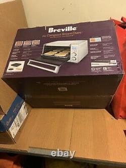 Breville the Compact Smart Oven Toaster/Pizza Oven Brushed Stainless Steel