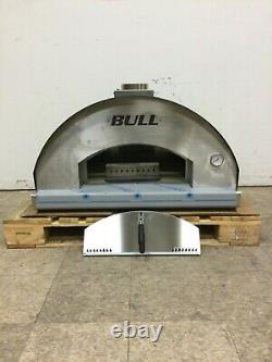 Bull Outdoor Pizza Oven-Extra Large 66040 Wood Burning Countertop Steel