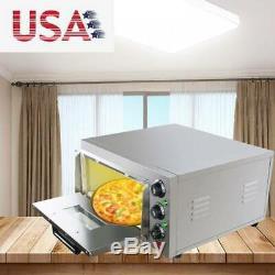 CE Commercial Electric Single Pizza / Bread/ Cake Toaster Oven Maker, Countertop