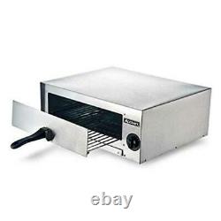 CK-2 Countertop Pizza/Snack Electric Oven, Stainless Steel, 1450-Watts, 120v