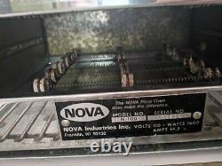 COMMERCIAL NOVA N-100 COUNTER TOP PIZZA OVEN 1600 WATT Works