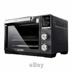 Calphalon Quartz Heat Countertop Oven, Can Fit 12 Pizza, Model TSCLTRG1BKR035