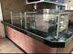 Carib 10ft 120 Stainless Steel Frameless Pizza Display Case Sneeze Guard Style