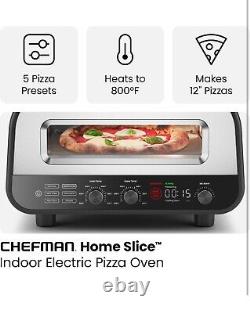 Chefman Electric Indoor Pizza Oven Item Model RJ25-PO12-SS