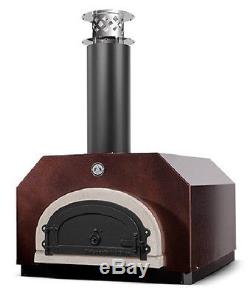 Chicago Brick Oven CBO-500 Countertop Outdoor Wood Fired Pizza Oven Copper