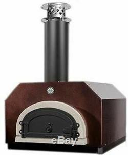 Chicago Brick Oven CBO-500 Countertop Outdoor Wood Fired Pizza Oven Copper