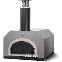 Chicago Brick Oven CBO-750 Countertop Outdoor Wood Fired Pizza Oven Silver