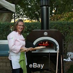 Chicago Brick Oven Wood-Burning Outdoor Pizza Oven, CBO-750 Countertop Oven